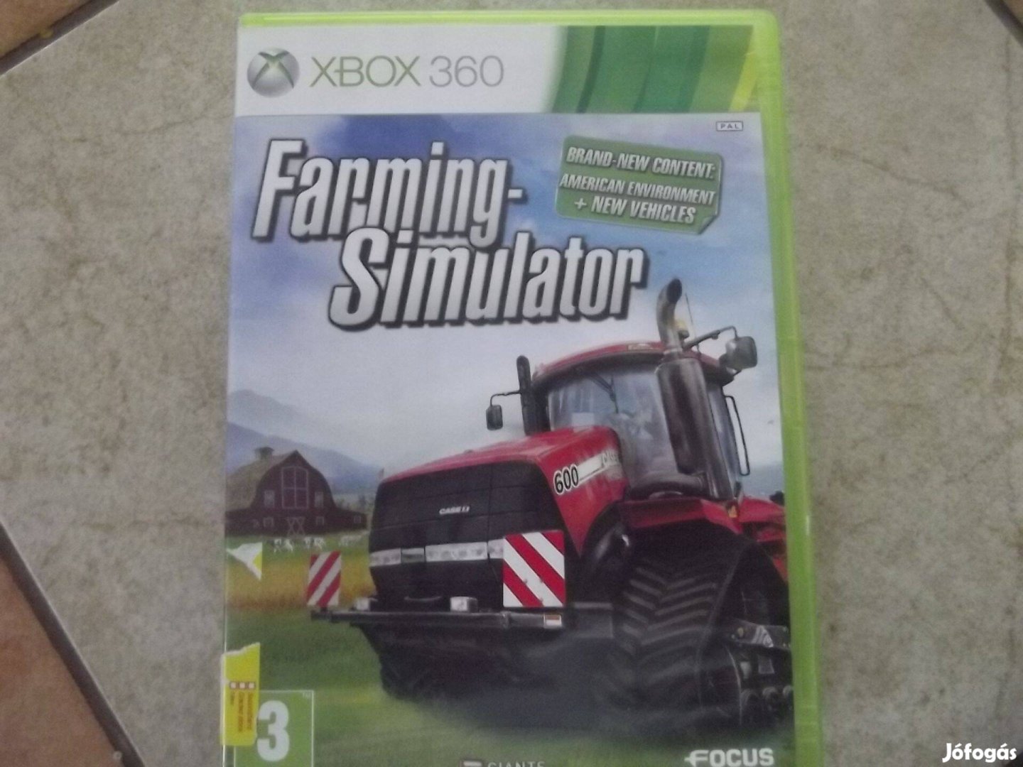 Eladó Xbox 360 Eredeti játék : 153. Farming Simulator ( karcmentes )