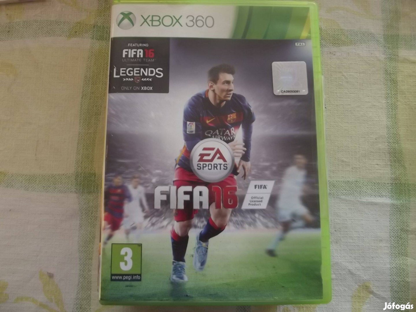 Eladó Xbox 360 Eredeti játék : 197. Fifa 16