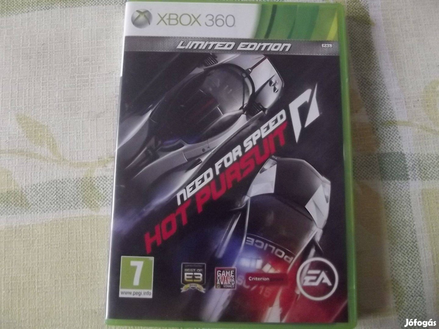 Eladó Xbox 360 Eredeti játék : 65. Need For Speed Hot Pursuit