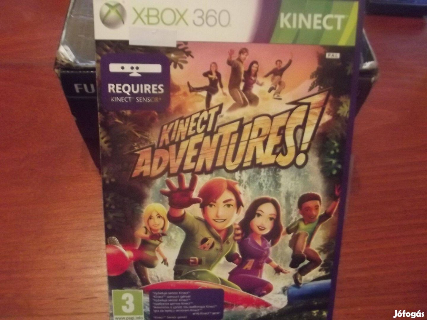 Eladó Xbox 360 Eredeti játék : 96. Kinect Advantures