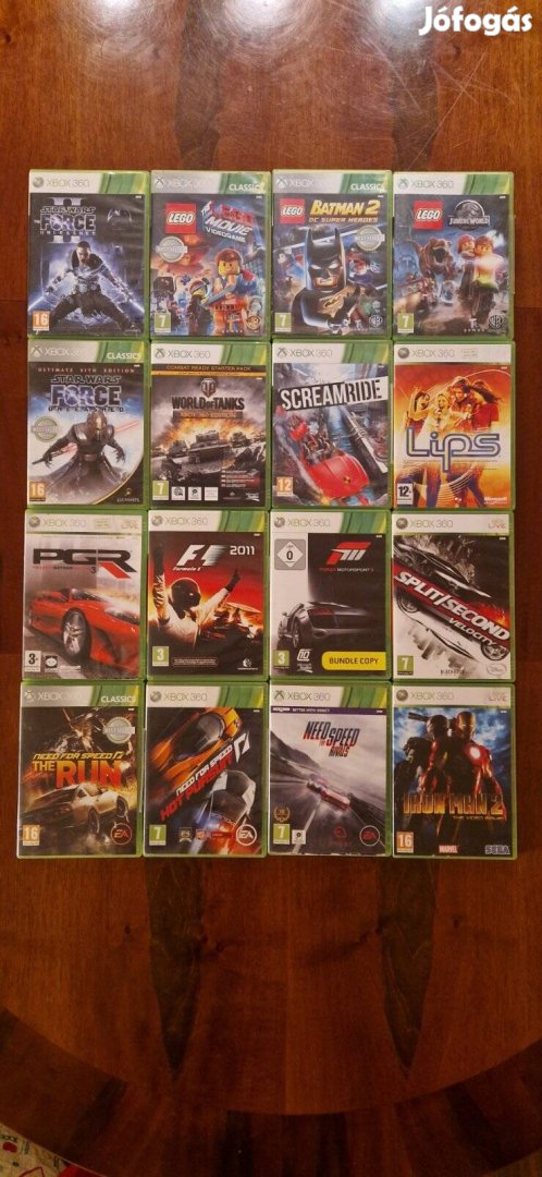 Eladó Xbox 360 Jatekok