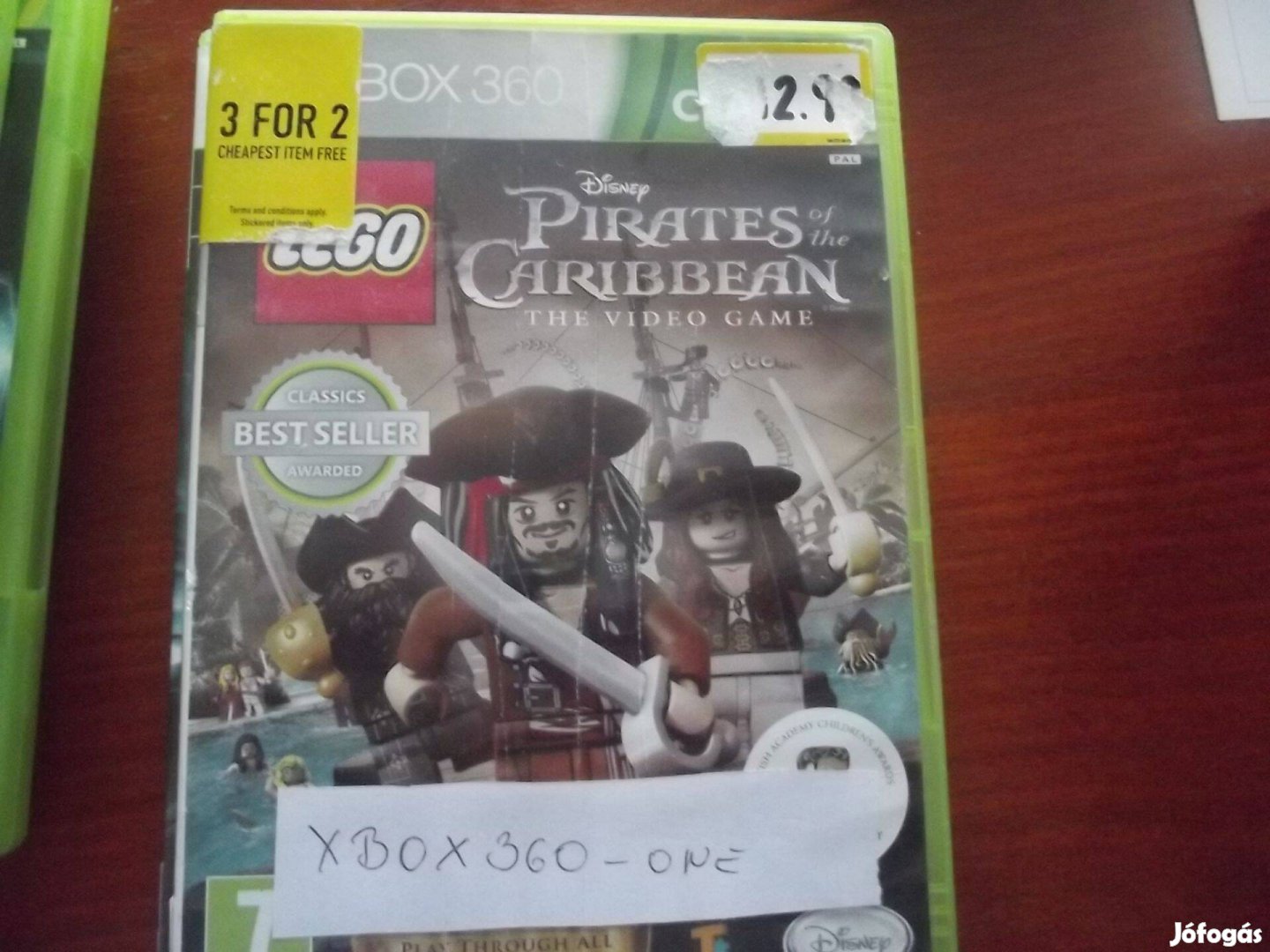 Eladó Xbox 360 - One Eredeti Játék : 222. Disney Lego pirates of The