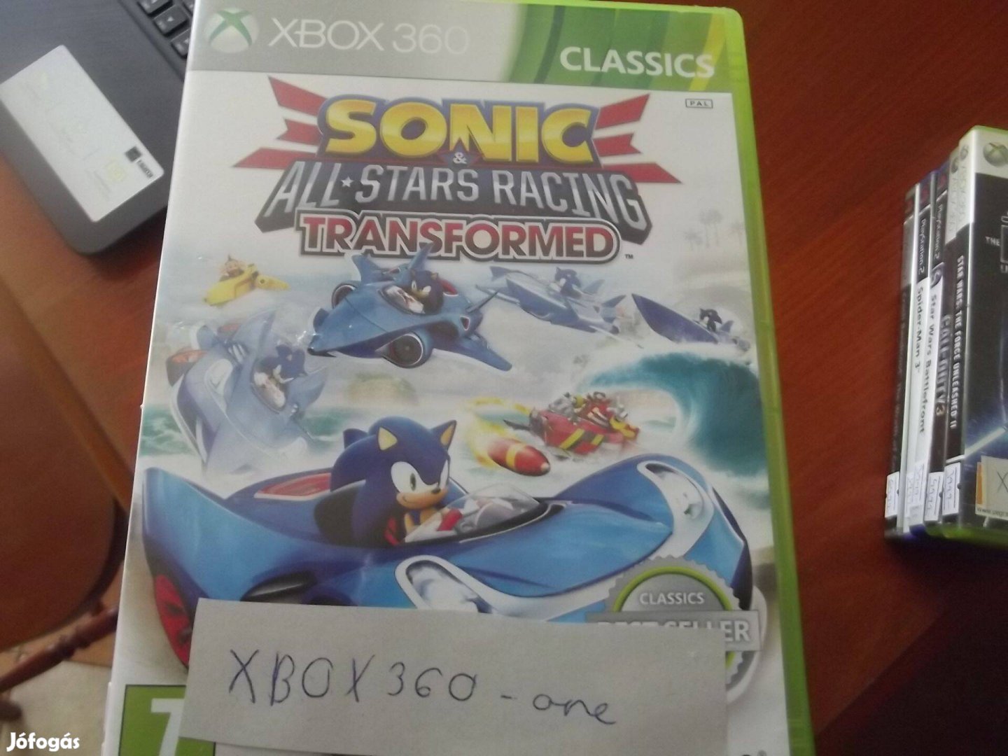 Eladó Xbox 360 - One Eredeti Játék : 273. Sonic All Star Racing Tra