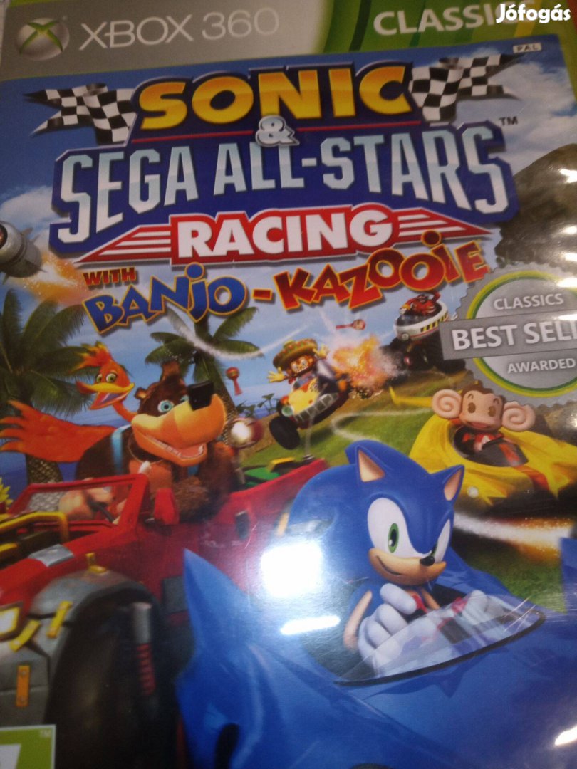 Eladó Xbox 360 - One Eredeti játék : 303. Sonic sega All stars Raci