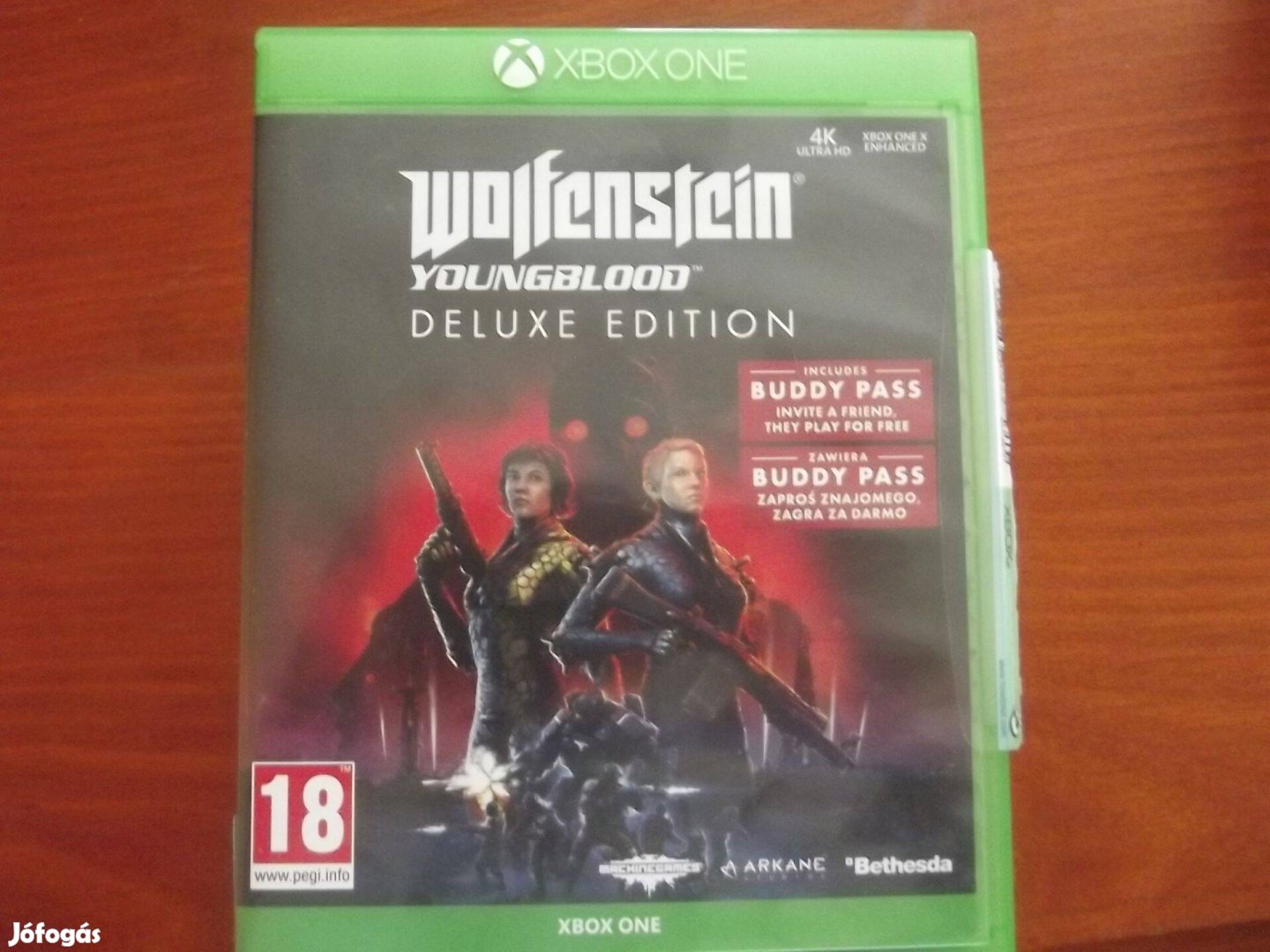 Eladó Xbox One Eredeti Játék : 110. Wolfenstein Youngblood Deluxe Edit