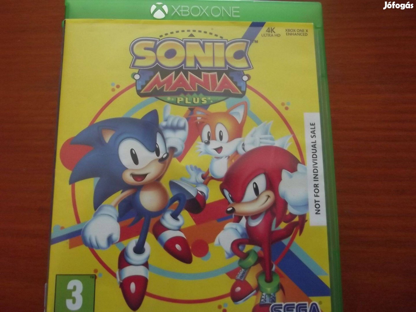 Eladó Xbox One Eredeti Játék : 181. Sonic Mania Plus ( karcmentes)