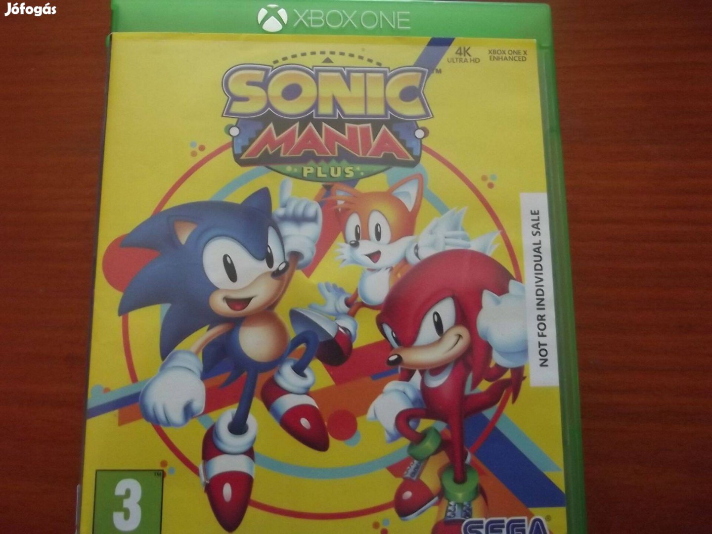 Eladó Xbox One Eredeti Játék : 181. Sonic Mania Plus ( karcmentes)