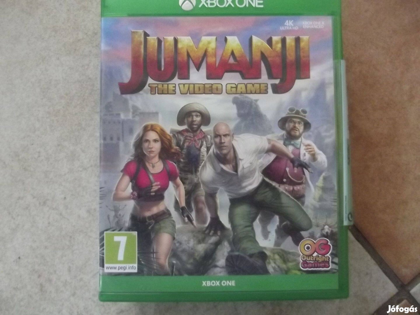 Eladó Xbox One Eredeti Játék : 186. Jumanji The Videogame ( karcmente