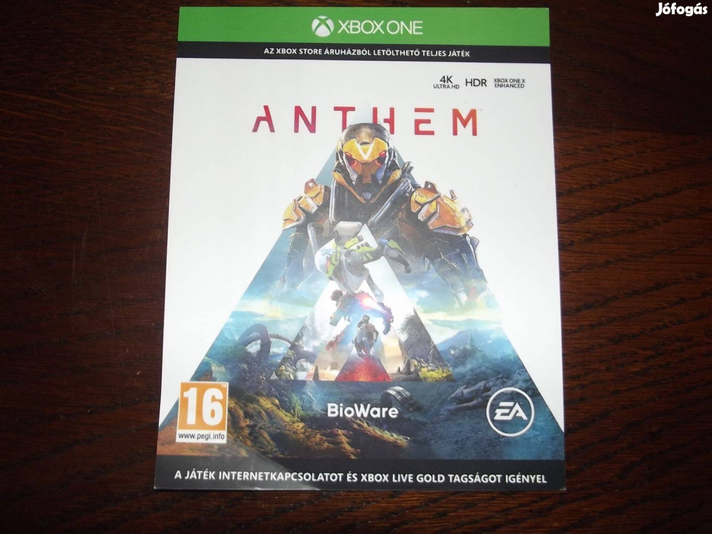 Eladó Xbox One Eredeti Játék : 201. Anthem Letöltőkód Új Bontatlan