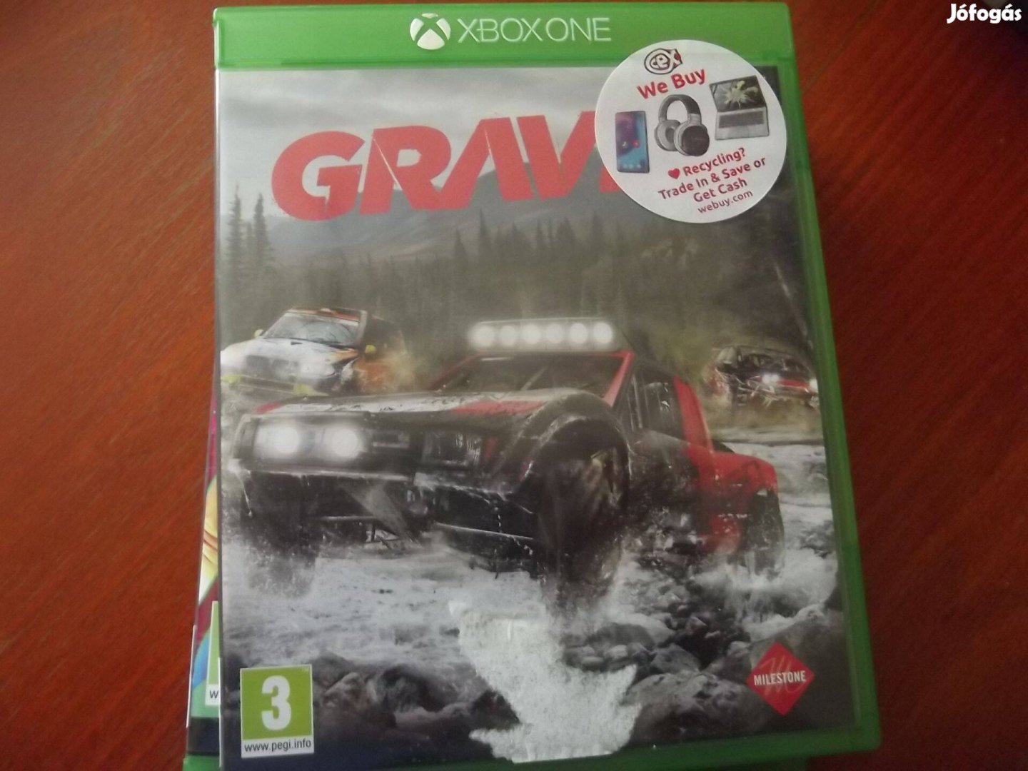 Eladó Xbox One Eredeti Játék : 212. Gravel ( karcmentes)