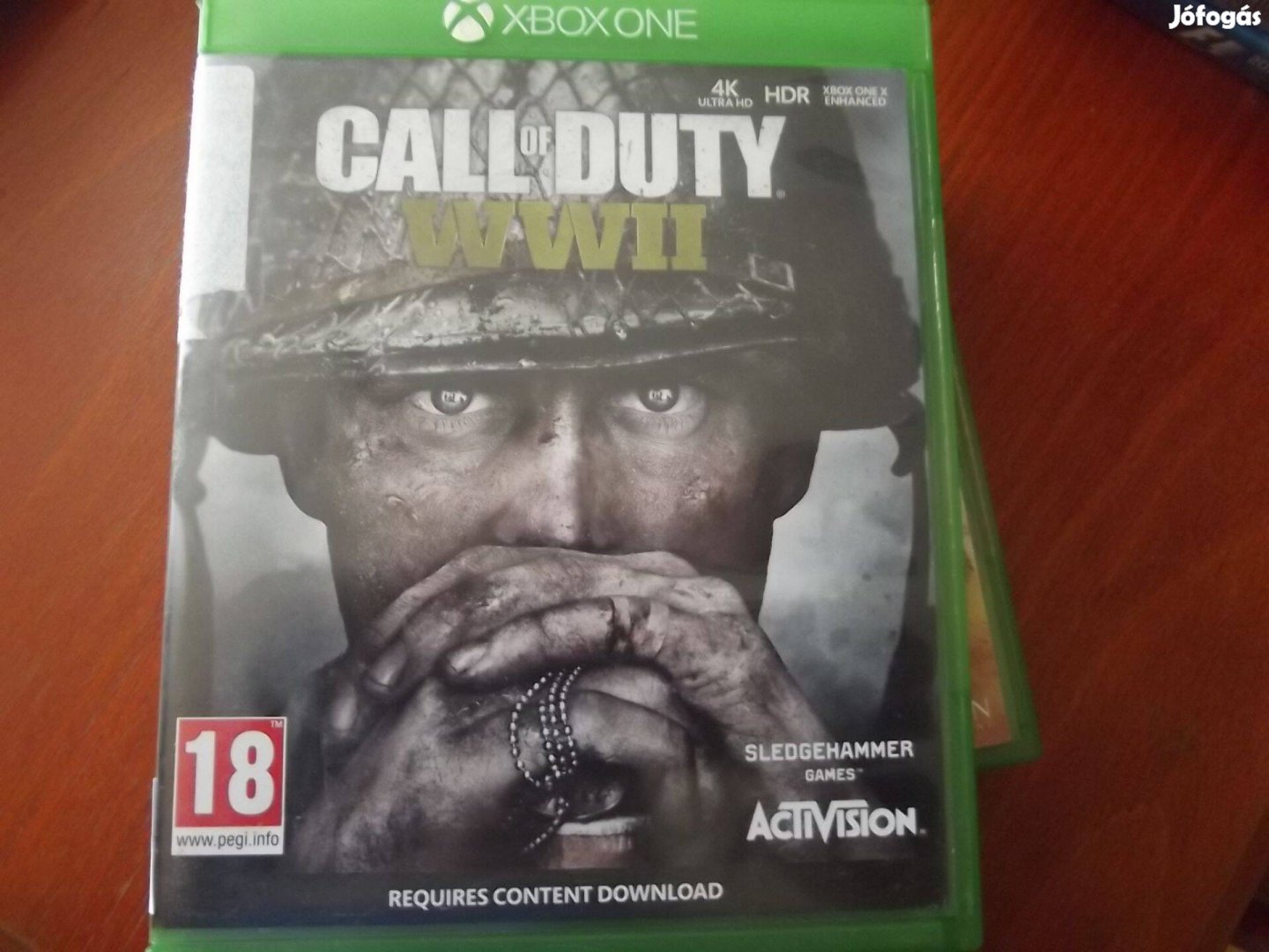 Eladó Xbox One Eredeti Játék : 239. Call of Duty WWII ( karcmentes)