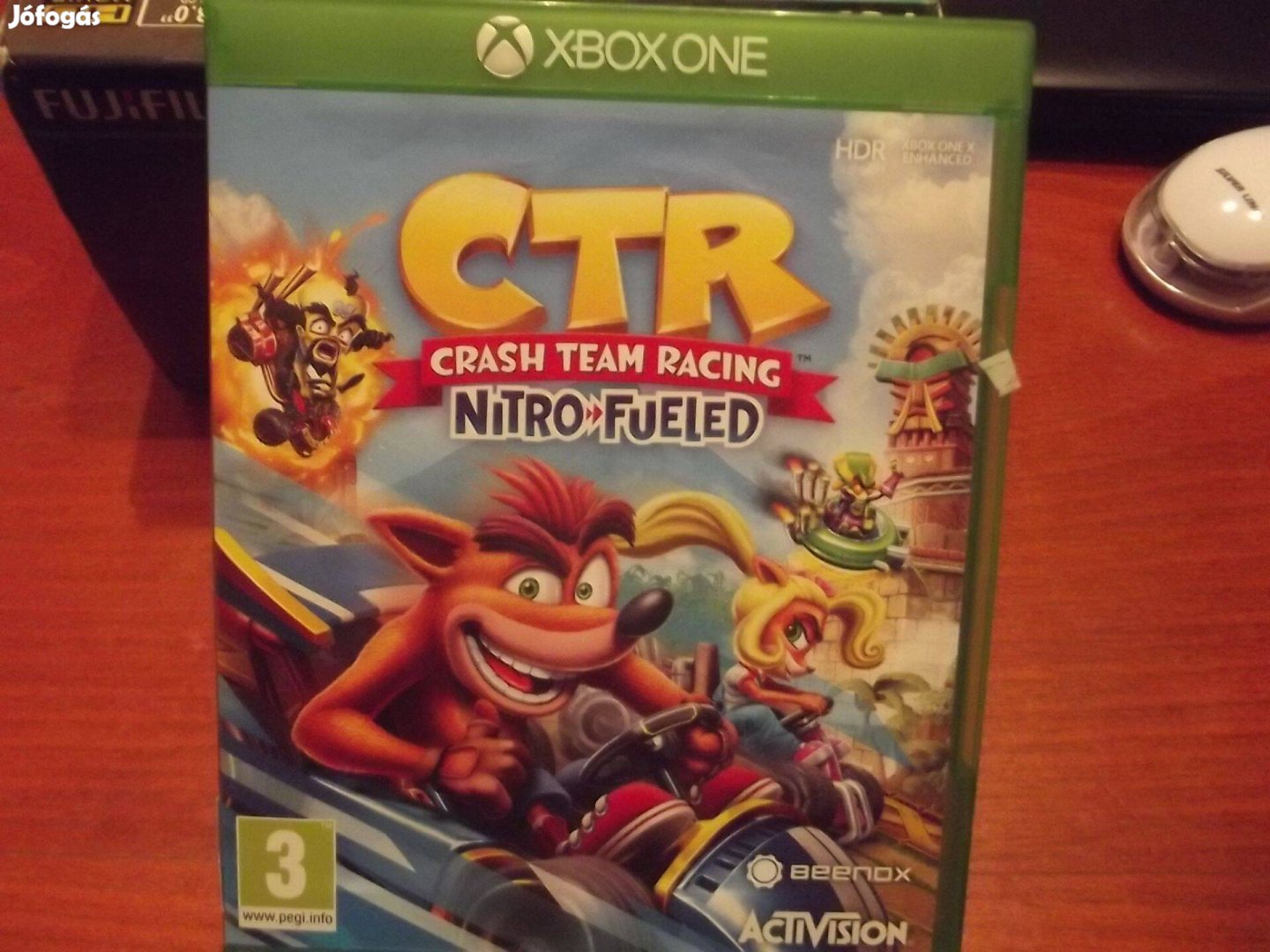 Eladó Xbox One Eredeti Játék : 248. Crash Nitro Fuelded ( karcmentes)