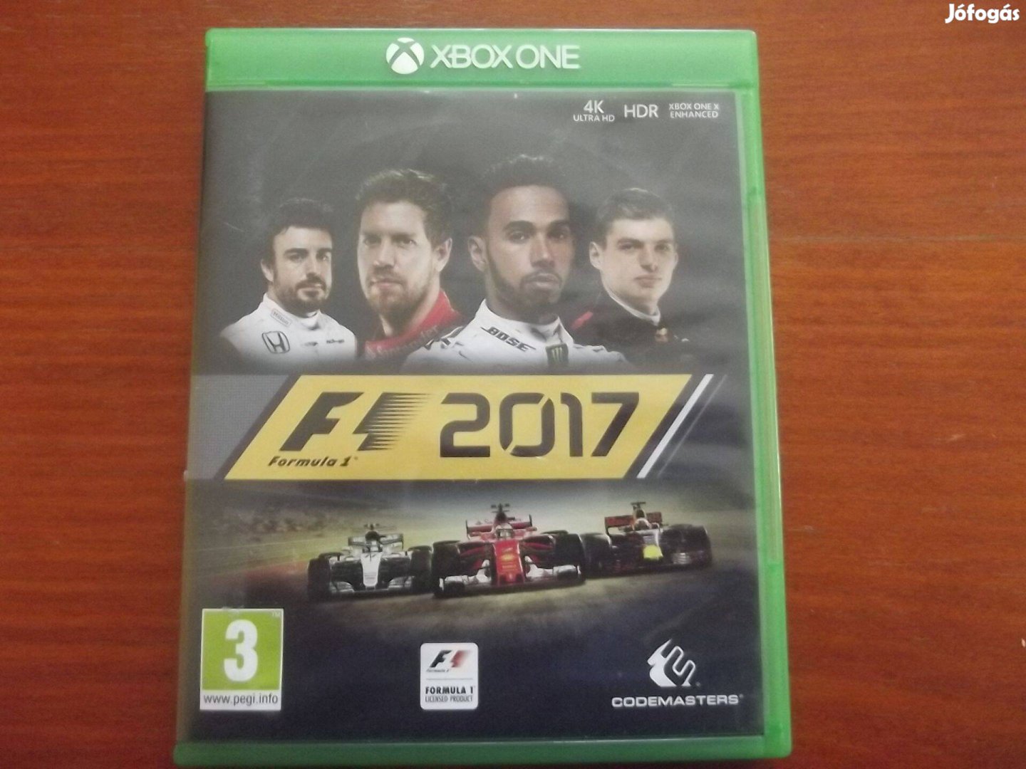 Eladó Xbox One Eredeti Játék : 44. F1 2017 ( karcmentes )