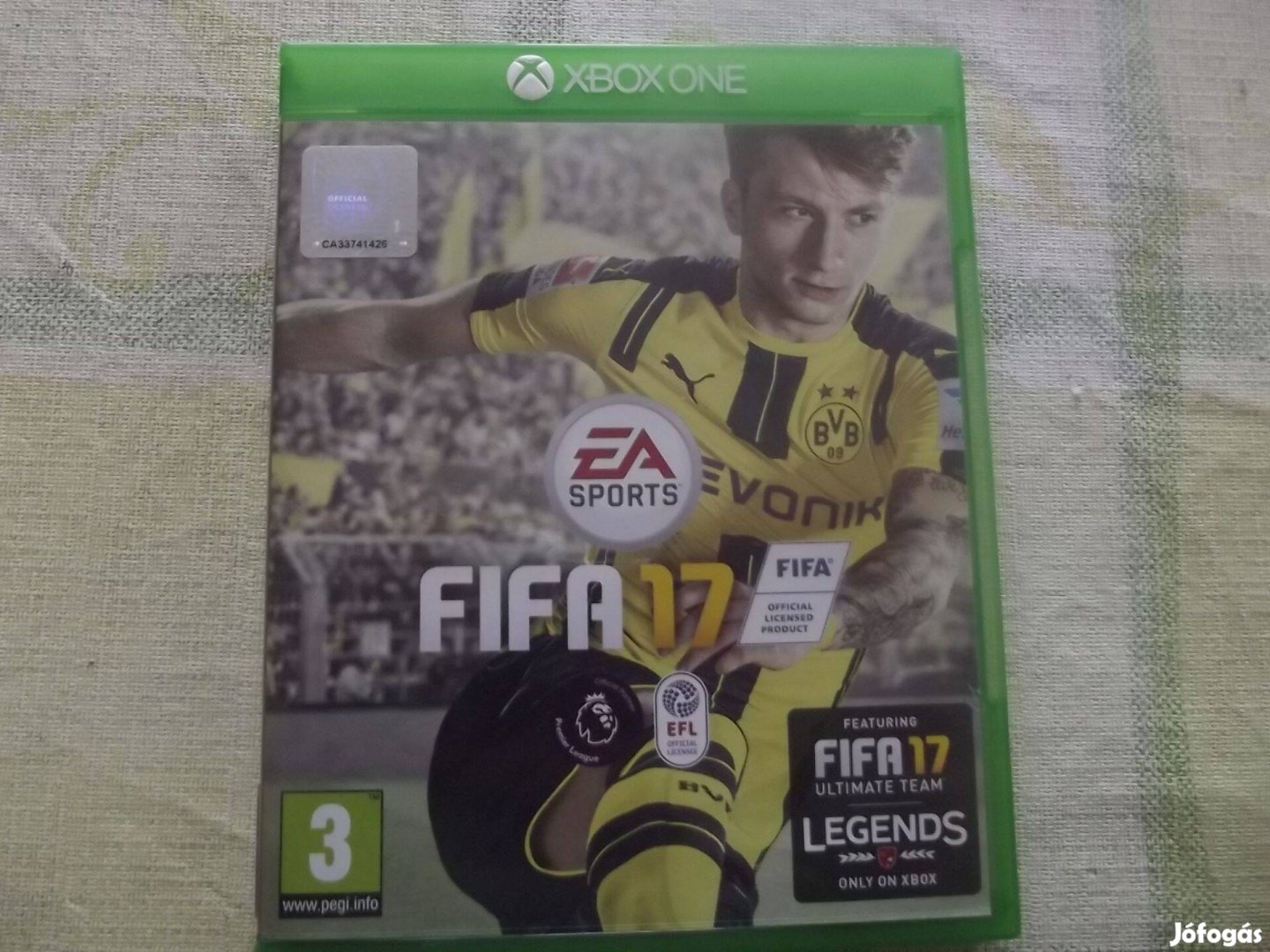 Eladó Xbox One Eredeti játék : 101. Fifa 17