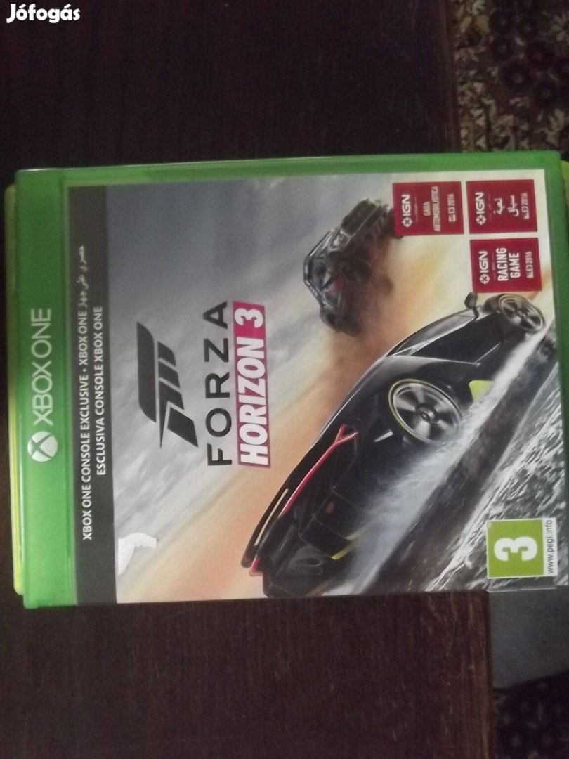 Eladó Xbox One Eredeti játék : 102. Forza Horizon 3 ( karcmentes)