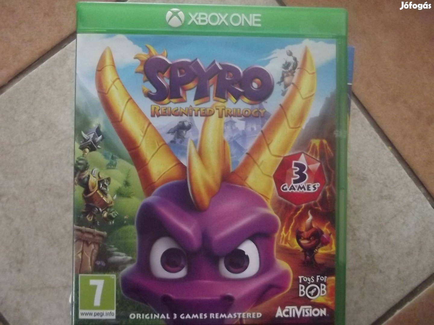 Eladó Xbox One Eredeti játék : 137. Spyro Reignited Trilogy 3 Játék