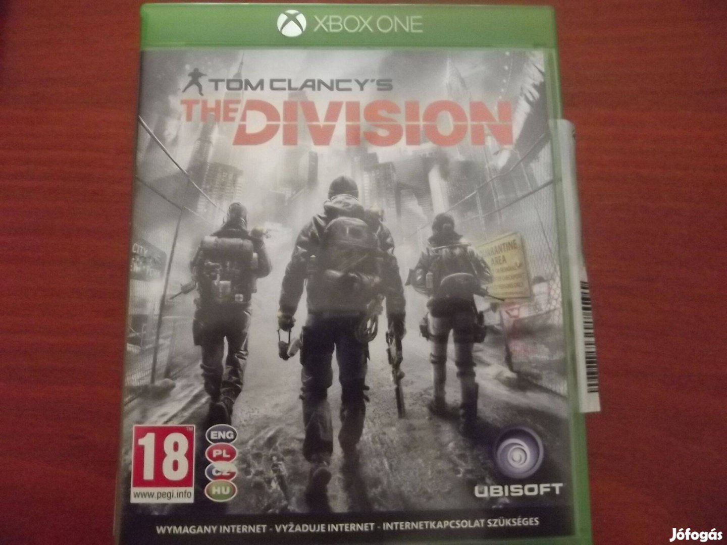 Eladó Xbox Onw Eredeti Játék : 85. Tom Clancys The Division