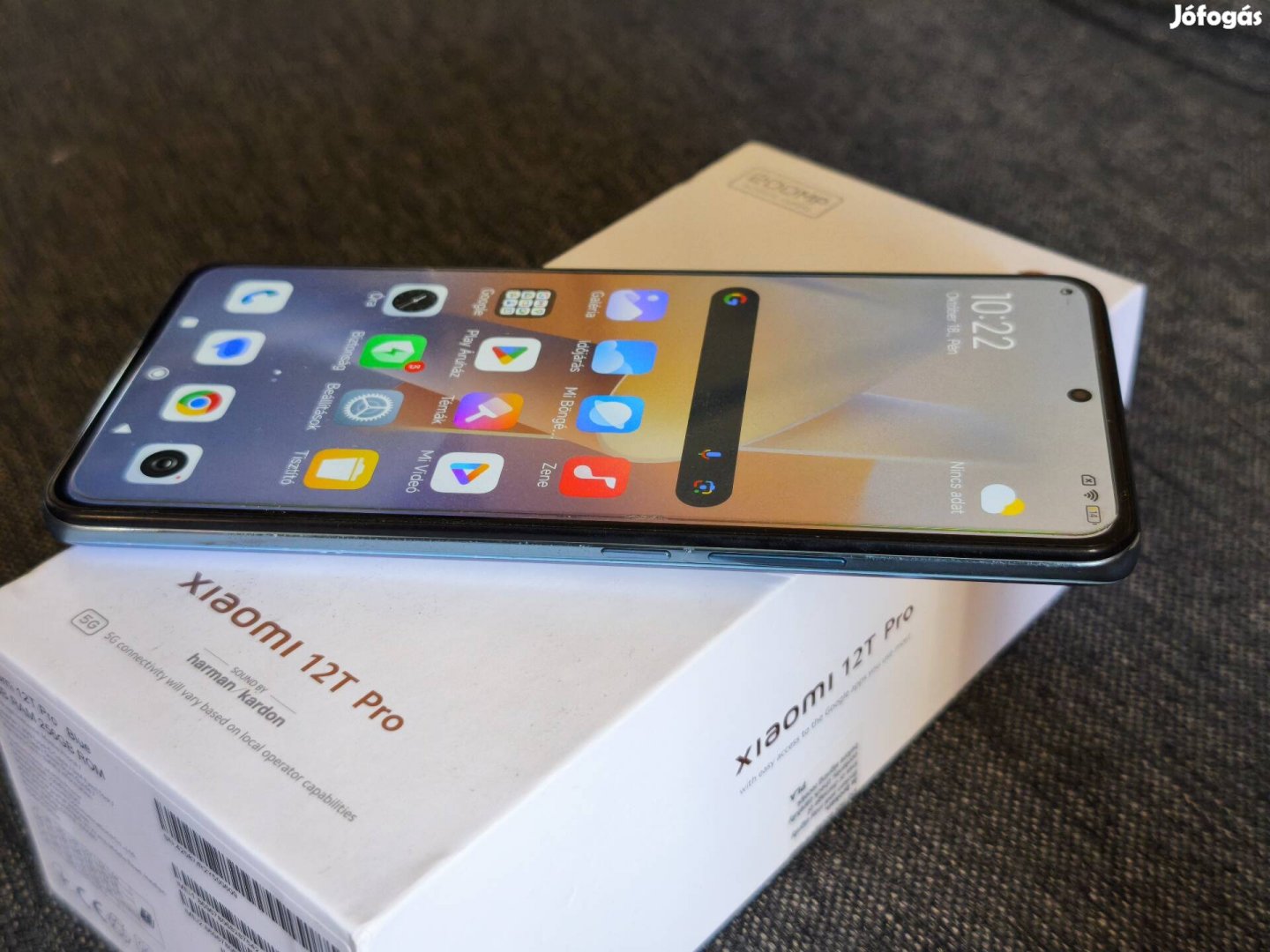 Eladó Xiaomi 12T pro 256GB , 8GB ram , 200mpxl