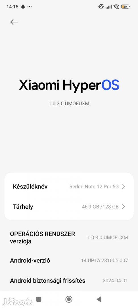 Eladó Xiaomi Redmi 12 pro 5g dual