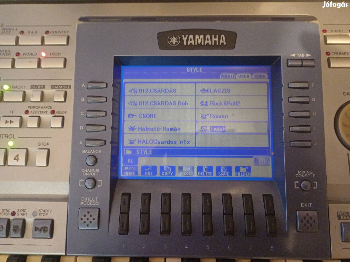 Eladó Yamaha PSR 1500 profi szintetizátor 