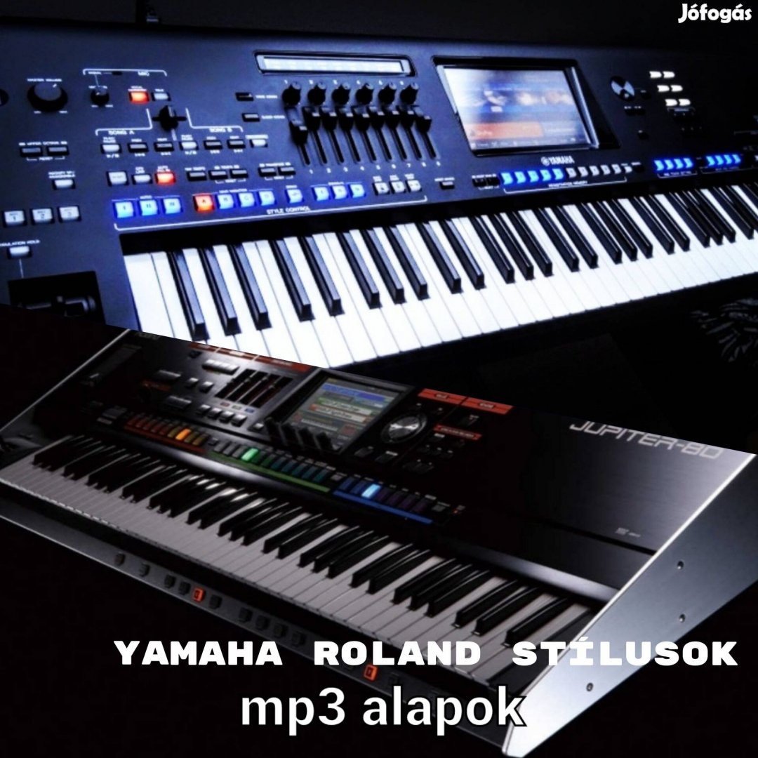 Eladó Yamaha és Roland zenei anyagok