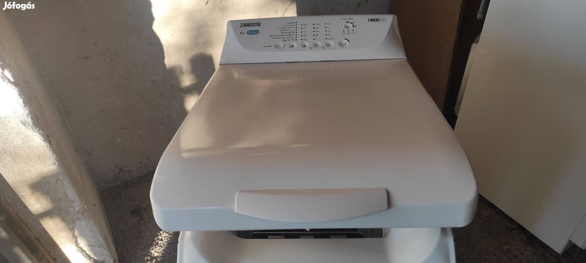 Eladó Zanussi Lindo100 felültöltős mosógép