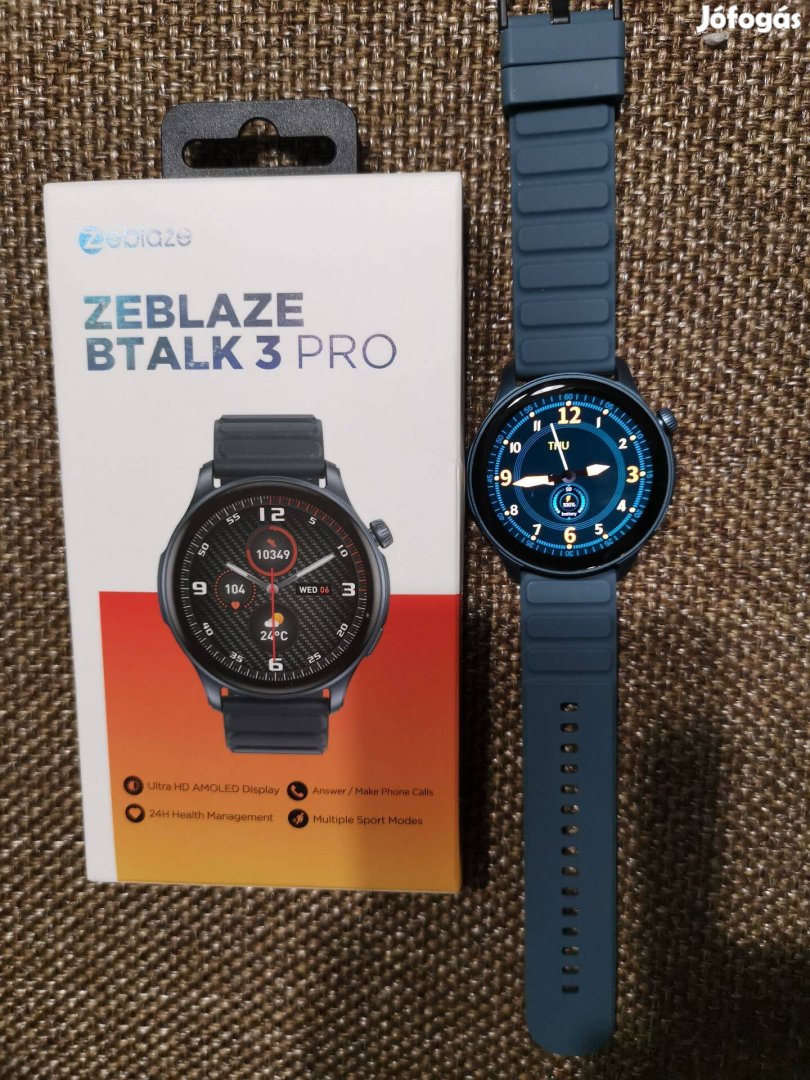 Eladó Zeblaze Btalk 3 Pro amoled kijelzős okosóra