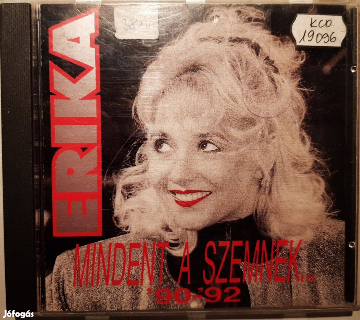 Eladó Zoltán Erika Mindent A Szemnek. '90-'92 CD