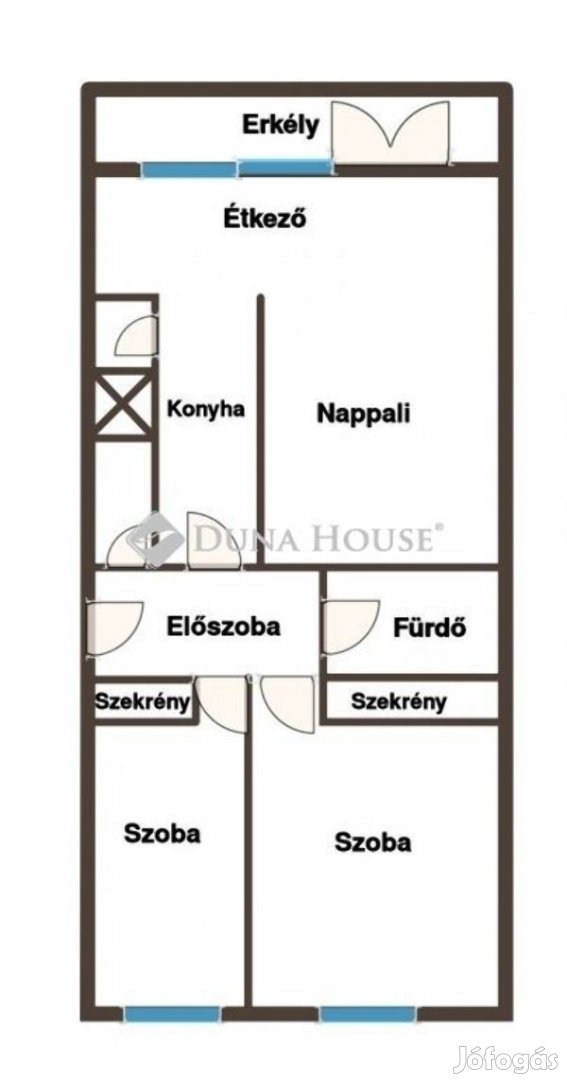 Eladó Zuglói, 3 szobás, erkélyes, felújított lakás, Budapest 14. ker.