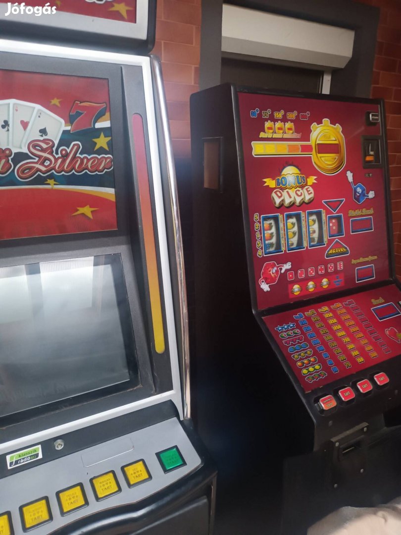 Eladó  2db nyeröautomata fellelt állapotban 