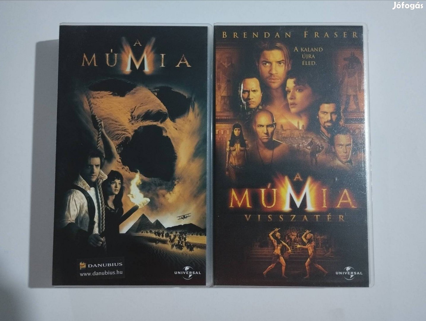 Eladó "A Múmia" és "A Múmia visszatér" VHS videókazetta