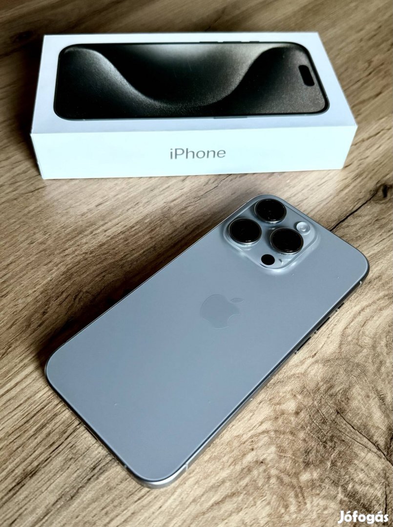 Eladó: Apple Iphone 15 pro Natúr Titán 128 GB