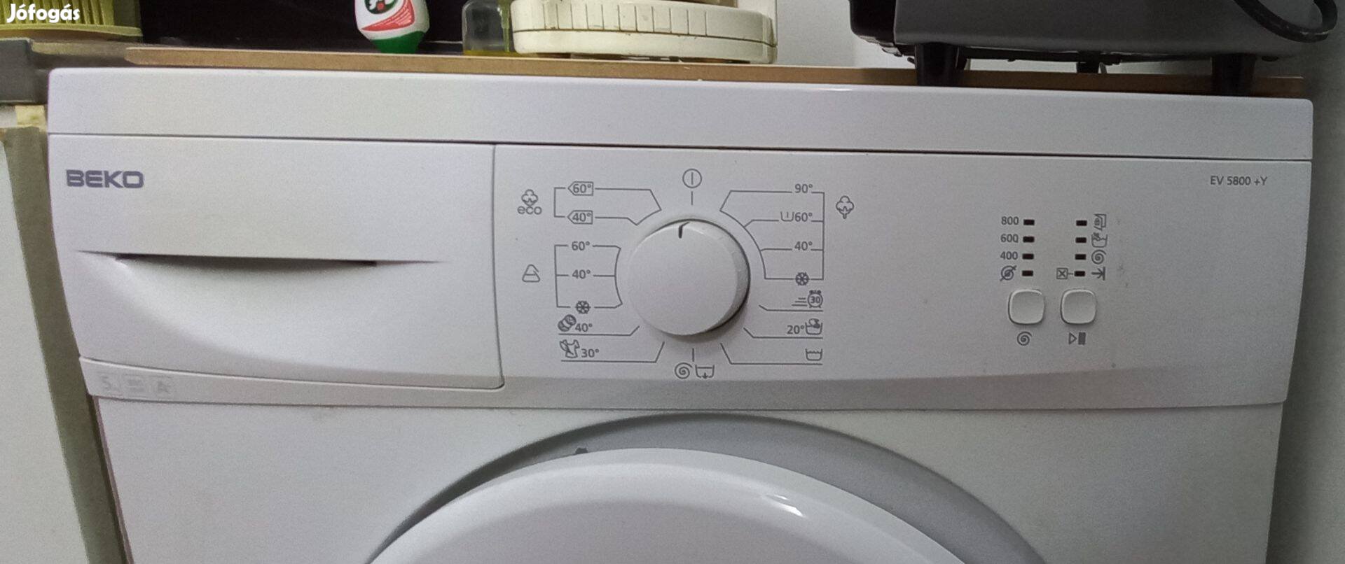 Eladó, Beko EV 5800 + Y Elöltöltős automata mosógép