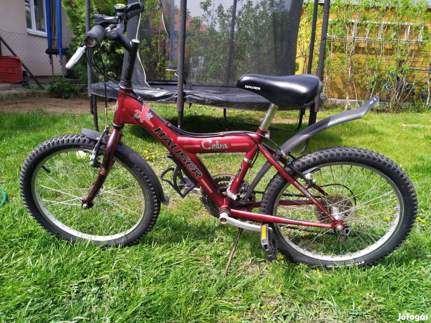 Eladó: Bordó színű Hauser Cobra 20"-os kerékpár