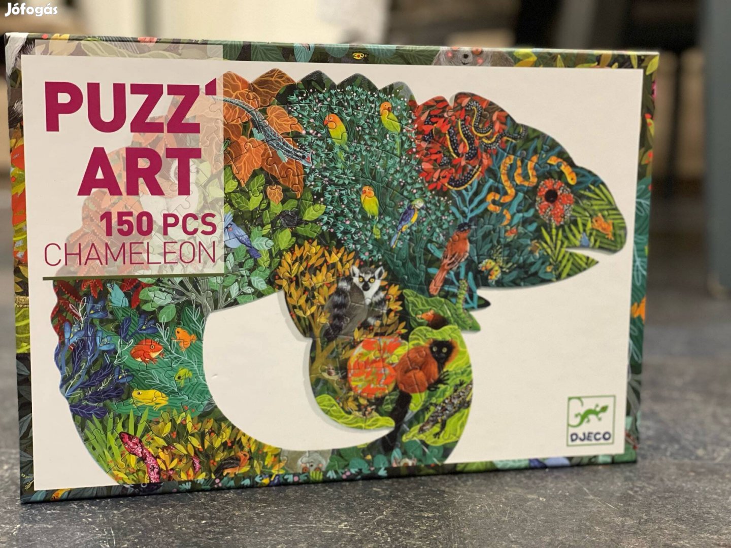 Eladó: Djeco Chameleon Díszes Művész Puzzle 150 db-os Játék