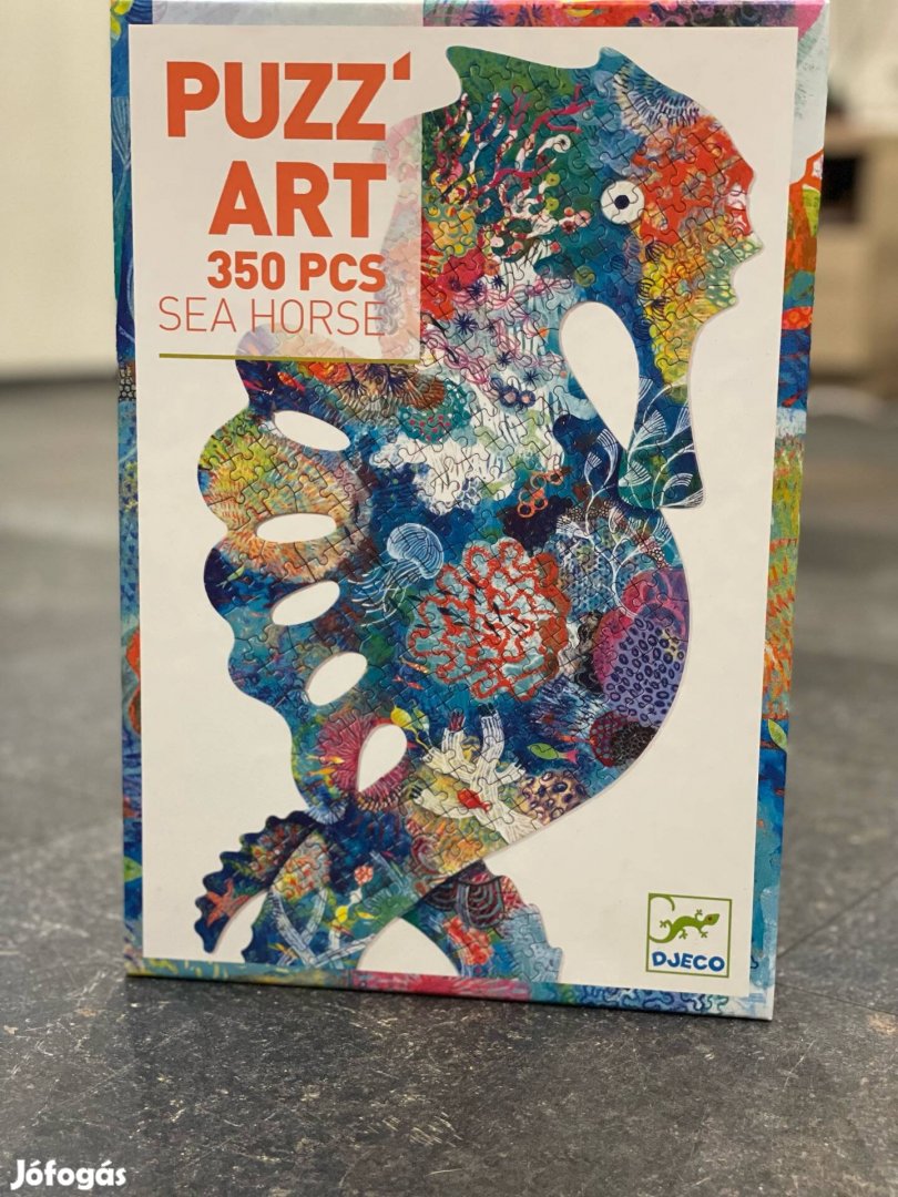 Eladó: Djeco Sea Horse Díszes Művész Puzzle 150 db-os Játék