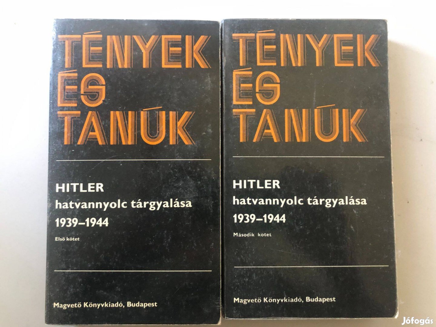 Eladó Hitler 68 tárgyalása I. II kötete