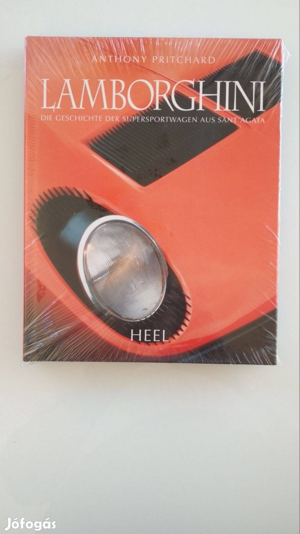 Eladó "Lamborghini" bontatlan könyv, Heel kiadó