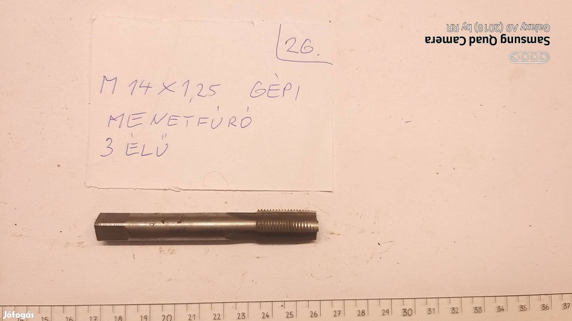 Eladó: M14x1.25 gépi menetfúró (26.)