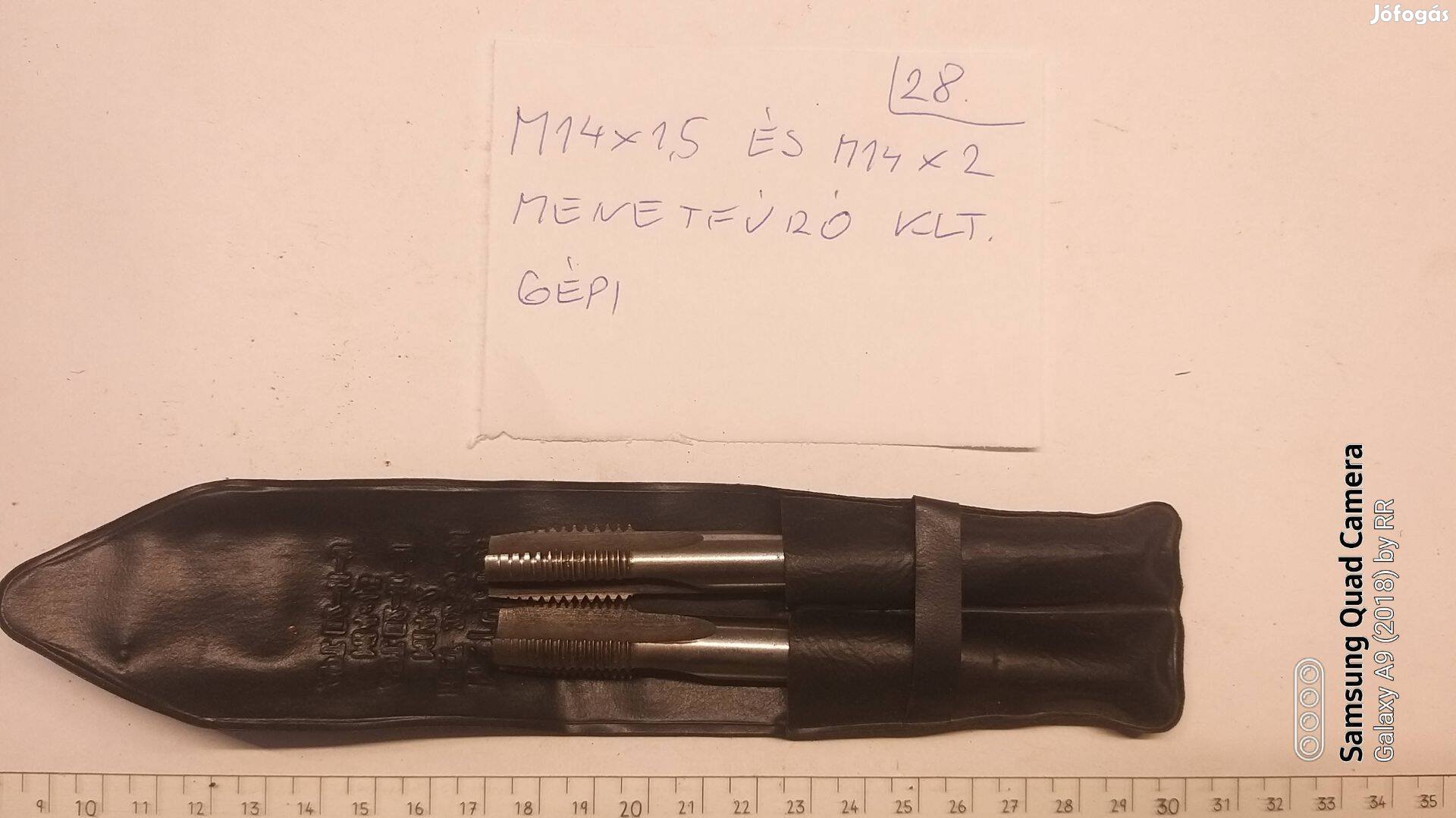 Eladó: M14x1.5 gépi menetfúró (28.)