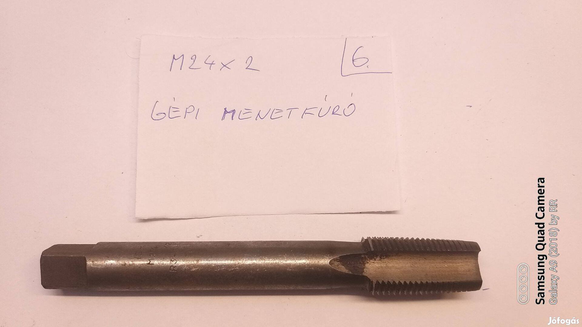 Eladó: M24 x 2 gépi menetfúró (6.)