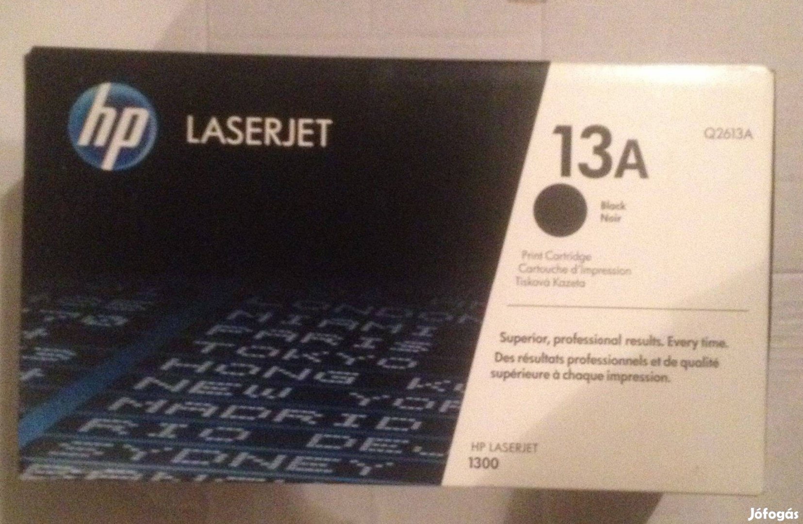 Eladó /Q2613A/ eredeti HP 13A fekete toner!