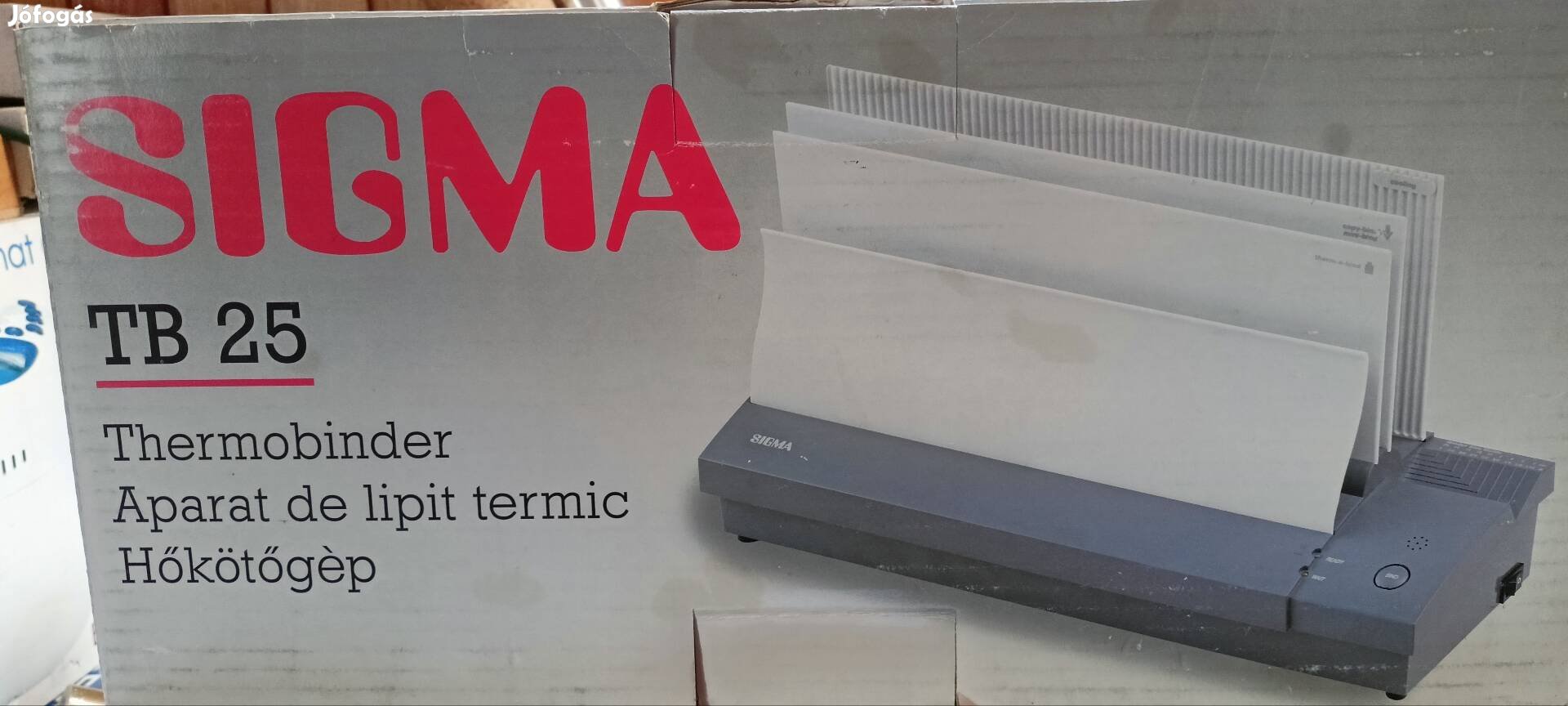 Eladó, Sigma TB25 hőkötőgép