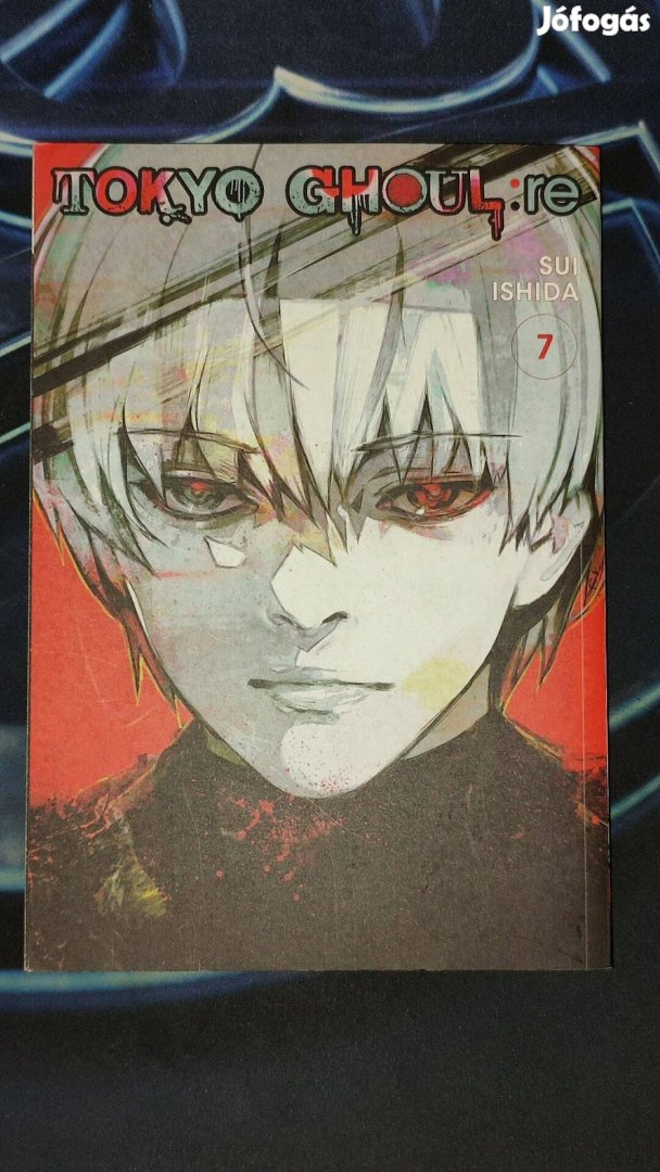 Eladó Tokyo Ghoulre Manga szett 1-7. kötet Újszerű állapot!