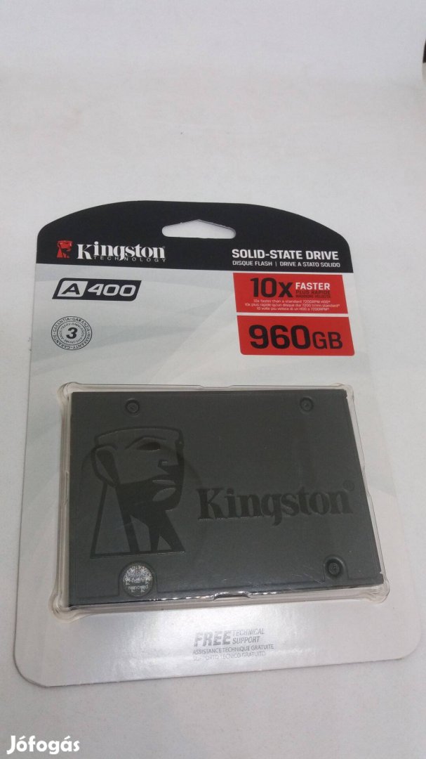 Eladó: Új Kingston 2,5"-os, 960GB-os SSD ! ! !