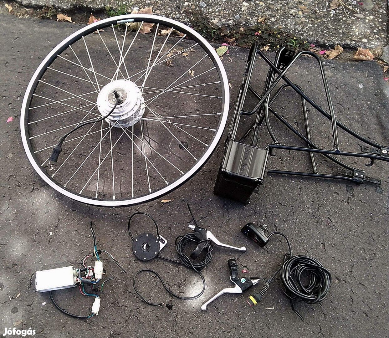 Eladó, elektromos kerékpár építő készlet hibátlan állapotban!