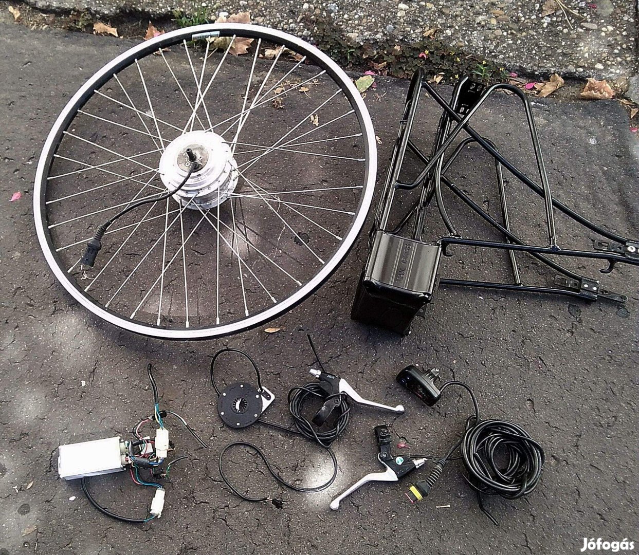 Eladó, elektromos kerékpár építő készlet hibátlan állapotban!