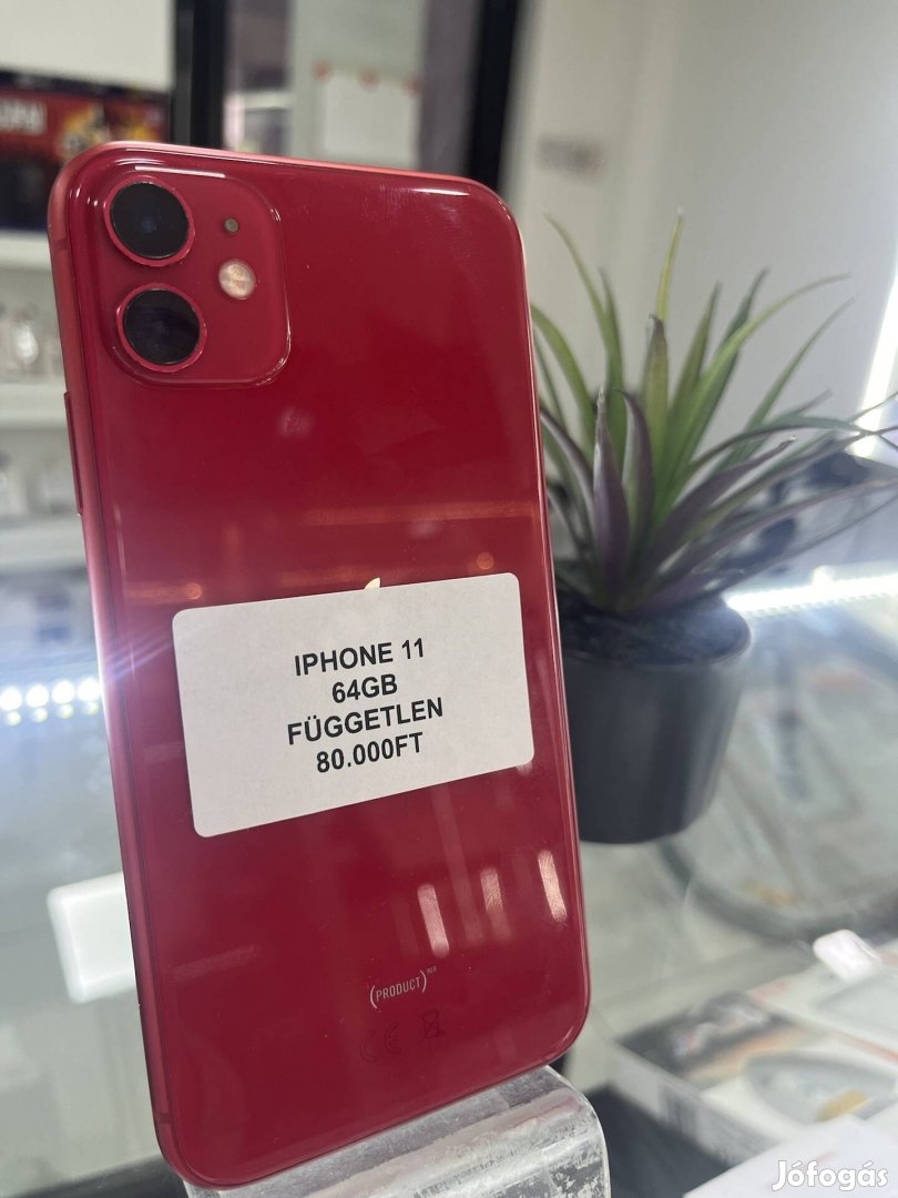 Eladó! iphone 11 64GB Független 3 honap garanciával