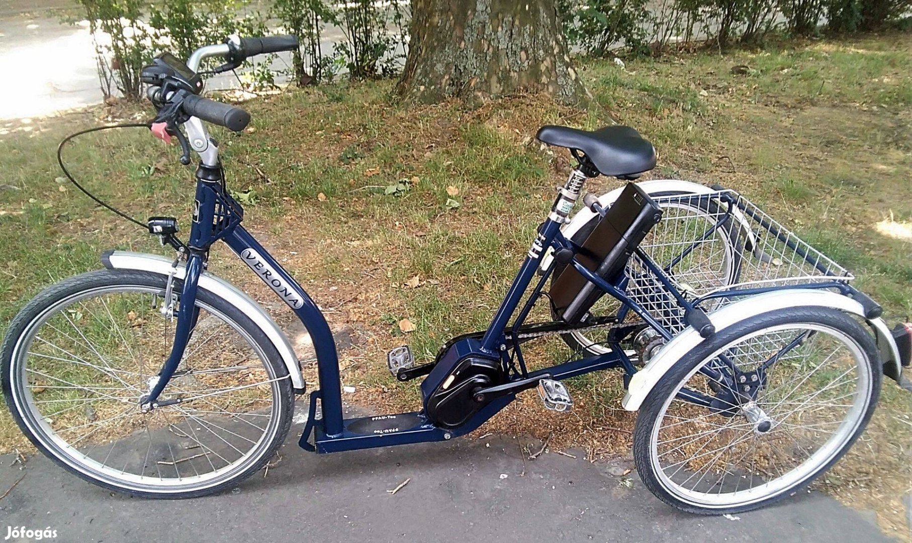Eladó, szinte új Bafang közép motoros elektromos tricikli !