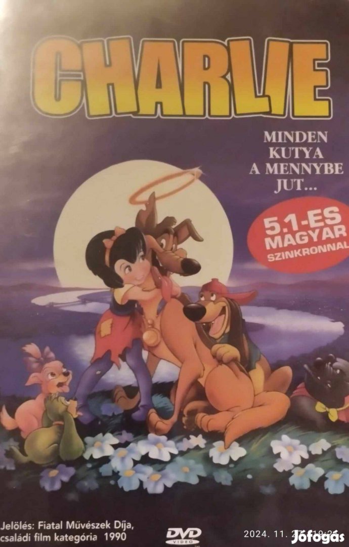 Eladó a Charlie minden kutya a mennybe jut dvd